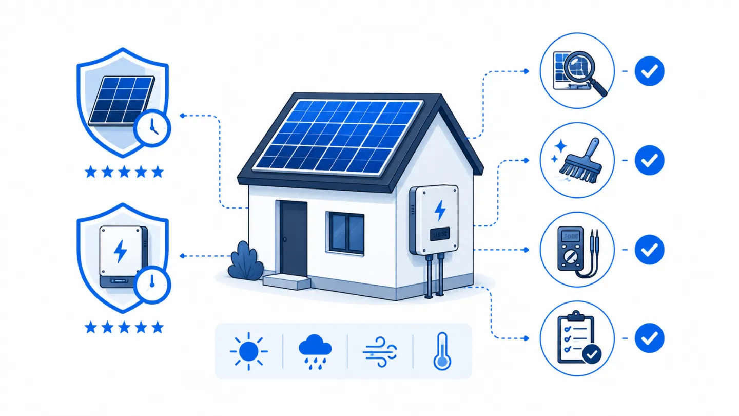 Životni vijek solarnih panela i invertera: Koliko traju i kako ih pravilno održavati?